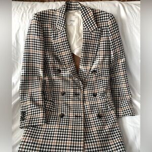 Wilfred Margaux Checked Blazer